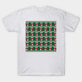 Christmas knited pattern T-Shirt